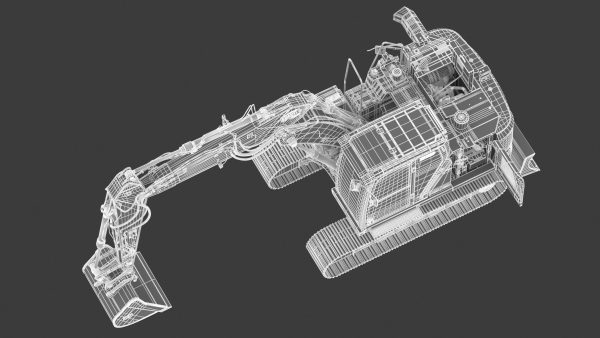 Cat 313 Excavator Triple Arm