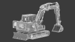 CAT 313 Triple Arm New Cabin