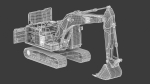 CAT 323 EL Medium Excavator