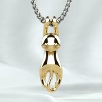 Cat Gold or Silver Pendant