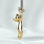 Cat Gold or Silver Pendant