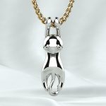 Cat Gold or Silver Pendant