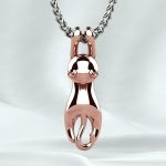 Cat Gold or Silver Pendant