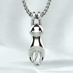 Cat Gold or Silver Pendant
