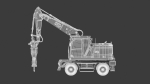 CAT M318 Wheel Excavator