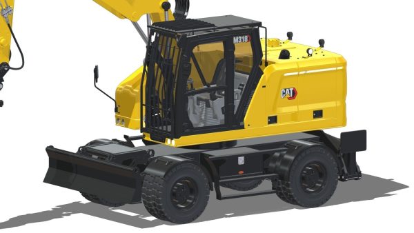 Cat M318 Wheeled Excavator - Caterpillar