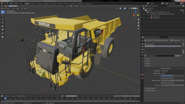Caterpillar 775G Off Highway Truck Clean