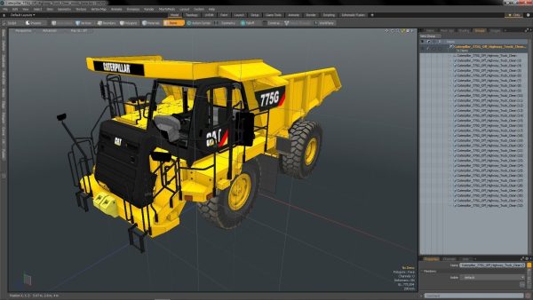 Caterpillar 775G Off Highway Truck Clean