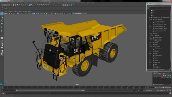 Caterpillar 775G Off Highway Truck Clean