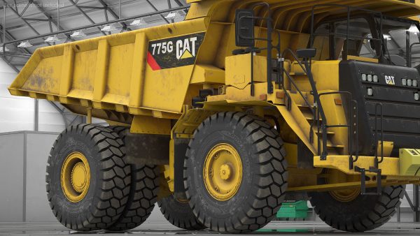 Caterpillar 775G Off Highway Truck Dirty