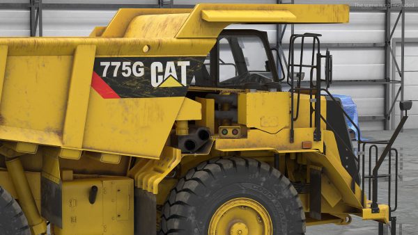 Caterpillar 775G Off Highway Truck Dirty