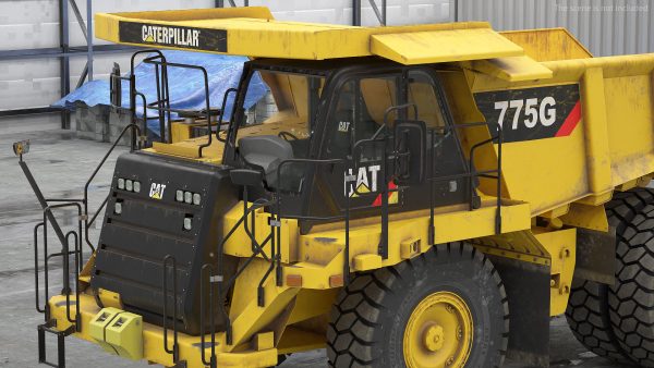 Caterpillar 775G Off Highway Truck Dirty