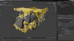 Caterpillar 775G Off Highway Truck Dirty
