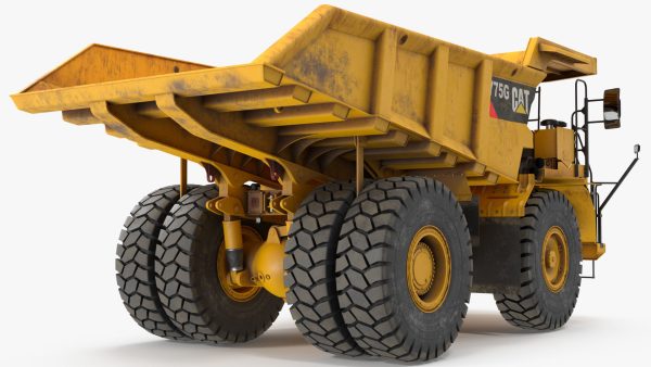 Caterpillar 775G Off Highway Truck Dirty