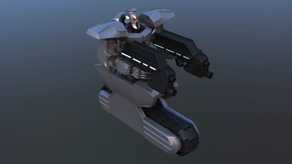 Caterpillar Inline Skate Battle Robot
