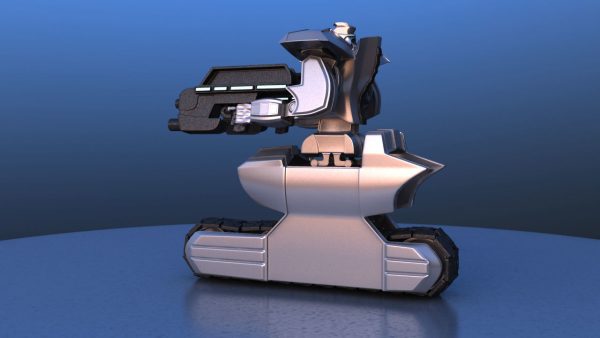 Caterpillar Inline Skate Battle Robot