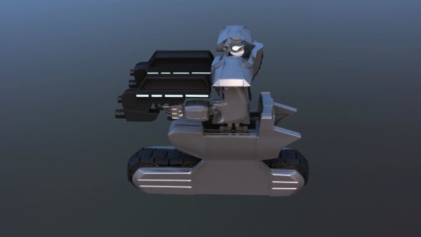 Caterpillar Inline Skate Battle Robot