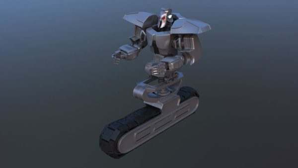 Caterpillar Inline Skate Battle Robot