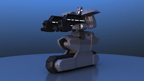 Caterpillar Inline Skate Battle Robot