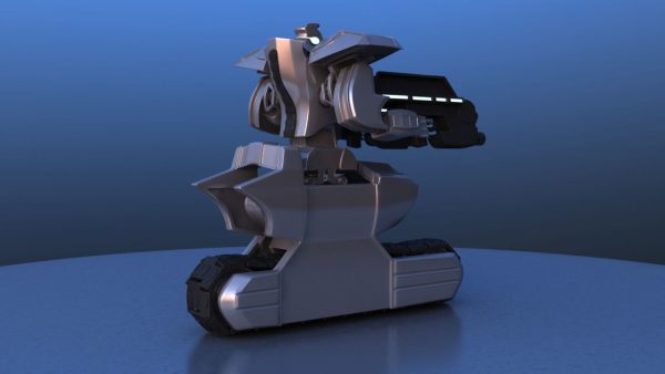 Caterpillar Inline Skate Battle Robot