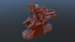 Caterpillar Inline Skate Battle Robot