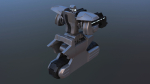 Caterpillar Inline Skate Battle Robot
