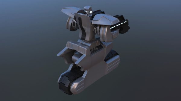 Caterpillar Inline Skate Battle Robot