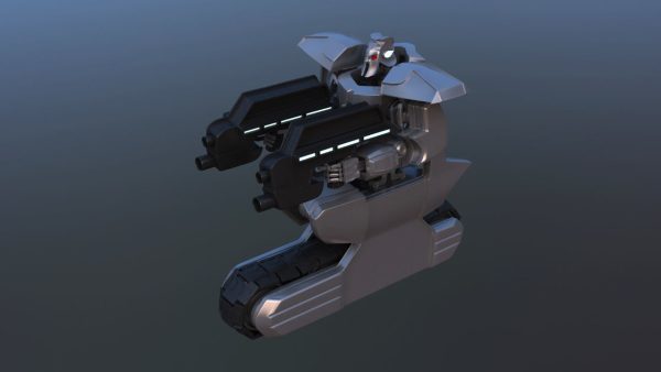 Caterpillar Inline Skate Battle Robot