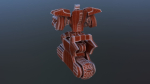Caterpillar Inline Skate Battle Robot