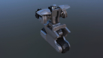 Caterpillar Inline Skate Battle Robot