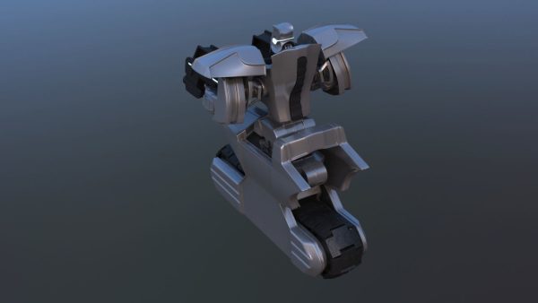 Caterpillar Inline Skate Battle Robot