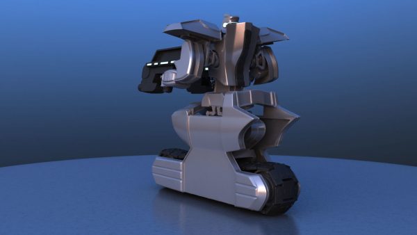 Caterpillar Inline Skate Battle Robot