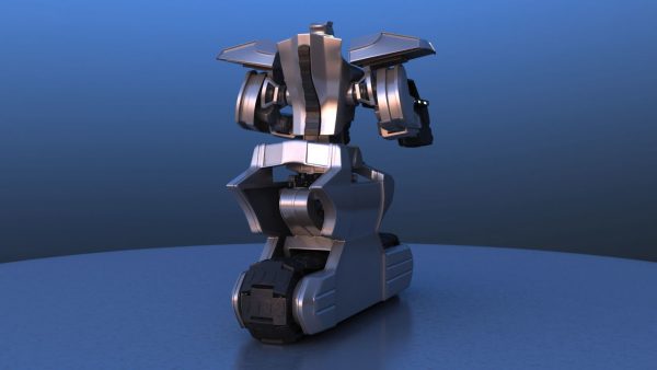 Caterpillar Inline Skate Battle Robot
