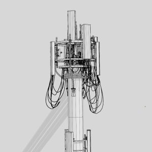 cell-site-tower-3d-model-low-poly-obj-fbx-blend-dae-abc