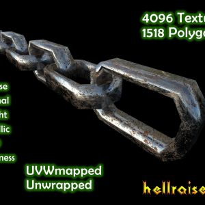 Chain - PBR - Dirty Textured