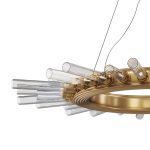 Chandelier Art Deco Sun Light