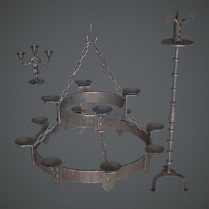 Chandelier Medieval