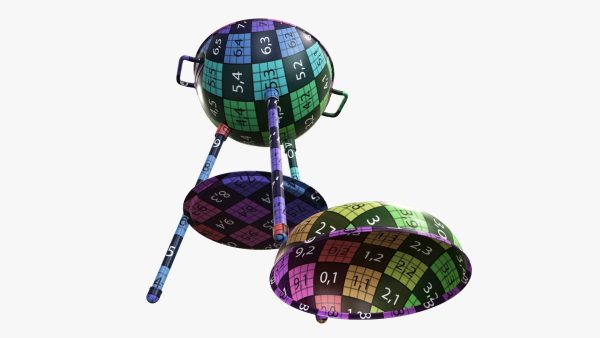 Charcoal kettle grill bbq steel with lid