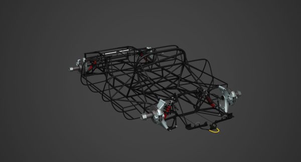 Chassis Frame - Ferrari 312p Spyder