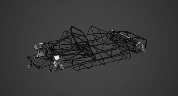 Chassis Frame - Ferrari 312p Spyder