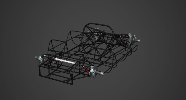 Chassis Frame - Ferrari 312p Spyder