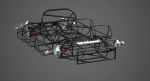 Chassis Frame - Ferrari 312p Spyder