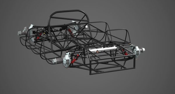 Chassis Frame - Ferrari 312p Spyder