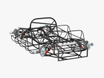 Chassis Frame - Ferrari 312p Spyder