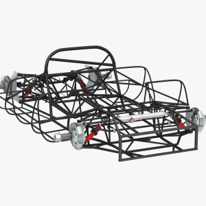 Chassis Frame - Ferrari 312p Spyder