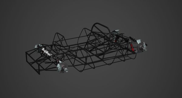Chassis Frame - Ferrari 312p Spyder
