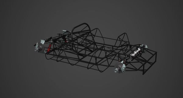 Chassis Frame - Ferrari 312p Spyder