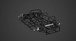 Chassis Frame - Ferrari 312p Spyder
