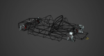 Chassis Frame - Ferrari 312p Spyder