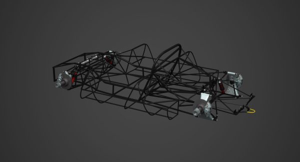 Chassis Frame - Ferrari 312p Spyder
